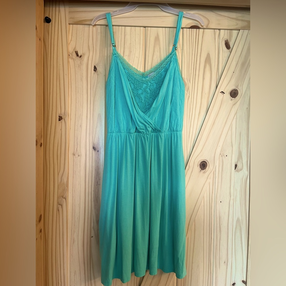 Kismet cotton/lace dress